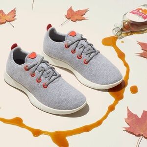 Allbirds Wool Runners Canada Maple Grey Size 10